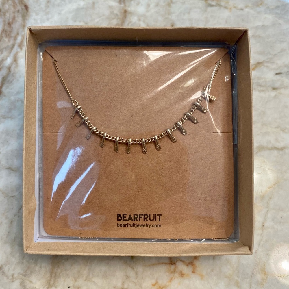 Bearfruit Gold Statement Necklace